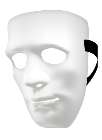 Masque Don Juan blanc - CC709717002000